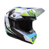 Κράνος motocross BELL Moto-Spherical - Grid White/Blue
