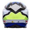Κράνος motocross BELL Moto-Spherical - Grid White/Blue thumb