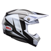 Κράνος motocross BELL Moto-Spherical - Grid White/Black/Grey thumb
