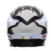 Κράνος motocross BELL Moto-Spherical - Grid White/Black/Grey thumb