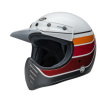 Κράνος μηχανής BELL Moto-3 - RSD Saddleback Satin/Gloss White/Black