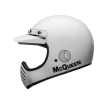 Κράνος μηχανής BELL Moto-3 - Steve McQueen Gloss White/Black thumb