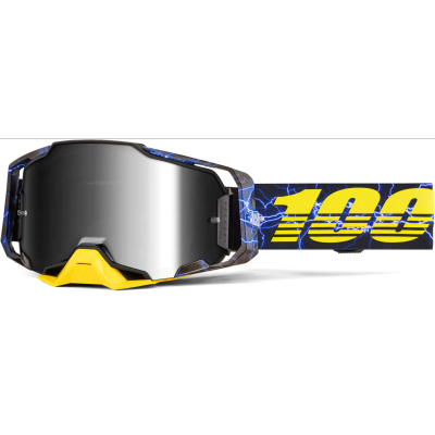 Μάσκα motocross 100% ARMEGA FURIOUS/SILVER MIRROR