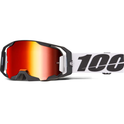 Μάσκα motocross 100% CALDWELL/RED MIRROR