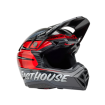 Κράνος motocross BELL Moto 10 Spherical - Fasthouse DITD 25 Gloss Gray/Red thumb