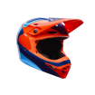 Κράνος motocross BELL MX-10 Mips - Wave Orange/Blue thumb
