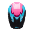 Κράνος motocross BELL Moto 10 Spherical - Fluid Green Pink thumb