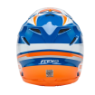 Κράνος motocross BELL Moto-9S Flex - Merchant Gloss Orange/Blue thumb