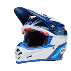 Κράνος motocross BELL Moto-9S Flex - Merchant Gloss Blues Κράνος motocross BELL Moto-9S Flex - Merchant Gloss Blues