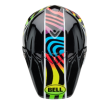 Κράνος motocross BELL Moto-9S Flex - Drift Gloss Black Multi thumb