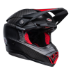 Κράνος motocross BELL Moto 10 Spherical - Satin/Gloss Black/Red thumb