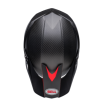 Κράνος motocross BELL Moto 10 Spherical - Satin/Gloss Black/Red thumb