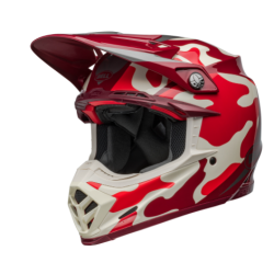 Κράνος motocross BELL Moto-9S Flex - Ferrandis Méchant Gloss Red/Silver