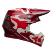 Κράνος motocross BELL Moto-9S Flex - Ferrandis Méchant Gloss Red/Silver thumb
