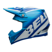 Κράνος motocross BELL Moto-9S Flex - Rail Gloss Blue/White thumb