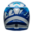 Κράνος motocross BELL Moto-9S Flex - Rail Gloss Blue/White thumb