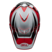 Κράνος motocross BELL Moto-9S Flex - Rail Gloss Blue/White thumb