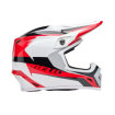 Κράνος motocross BELL MX-9 Mips - Rift Gloss Red/White thumb