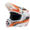 Κράνος motocross BELL MX-9 Mips - Rift Gloss Orange/White thumb
