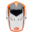 Κράνος motocross BELL MX-9 Mips - Rift Gloss Orange/White thumb