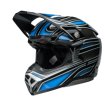 Κράνος motocross BELL Moto 10 Spherical - SWebb Marmont Gloss North Carolina Blue thumb