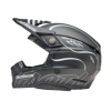 Κράνος motocross BELL Moto 10 Spherical - Fasthouse Raven Matte Black/White