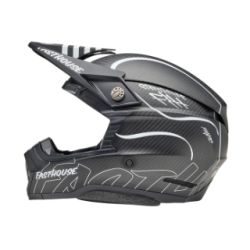 Κράνος motocross BELL Moto 10 Spherical - Fasthouse Raven Matte Black/White