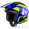 Κράνος μηχανής AIROH TRR II JUPITER BLUE/YELLOW GLOSS