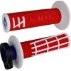 Χειρολαβές μοτοσυκλέτας motocross ODI EMIG 2.0 Lock-On RED/WHITE