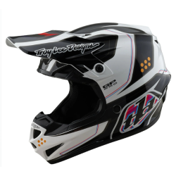Κράνος motocross TROY LEE DESIGNS GP Pro Mips - Trooper White/Black