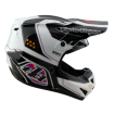 Κράνος motocross TROY LEE DESIGNS GP Pro Mips - Trooper White/Black thumb