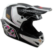 Κράνος motocross TROY LEE DESIGNS GP Pro Mips - Trooper White/Black thumb