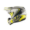 Κράνος motocross TROY LEE DESIGNS GP Pro Crossover - Grey/Yellow thumb