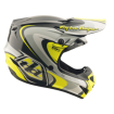 Κράνος motocross TROY LEE DESIGNS GP Pro Crossover - Grey/Yellow thumb