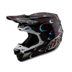 Κράνος motocross TROY LEE DESIGNS SE5 Carbon Torched - Black/Red