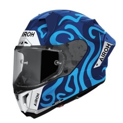 Κράνος AIROH GP 800 SWAIN BLUE GLOSS Κράνος AIROH GP 800 SWAIN BLUE GLOSS