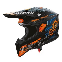 Κράνος Motocross AIROH WRAAAP GEAR MATT Κράνος Motocross AIROH WRAAAP GEAR MATT