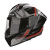 Κράνος AIROH MATRYX STARBUST BLACK/RED GLOSS