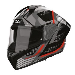 Κράνος AIROH MATRYX STARBUST BLACK/RED GLOSS