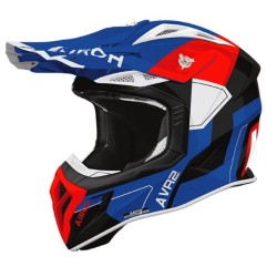Κράνος Motocross AIROH AVIATOR ACE 2 SHIELD BL/RD GLOSS