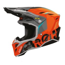 Κράνος AIROH AVIATOR FACTORY BLAME ORANGE GLOSS