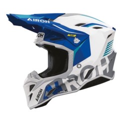 Κράνος AIROH AVIATOR FACTORY BLAME BLUE GLOSS