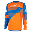 Μπλούζα Motocross AMOQ Ascent Strive V2 Jersey Orange-Blue thumb