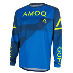 Μπλούζα Motocross AMOQ Ascent Strive V2 Jersey Blue-Navy Μπλούζα Motocross AMOQ Ascent Strive V2 Jersey Blue-Navy