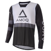 Μπλούζα Motocross AMOQ Airline Mesh Jersey Μαύρο/Λευκό