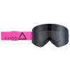 Γυαλιά Motocross AMOQ MX Goggles Vision Magnetic Ροζ-Μαύρο - Smoke