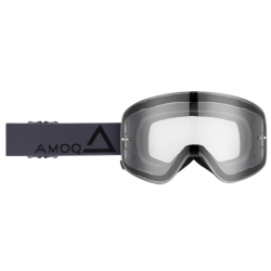Γυαλιά Μοτοκρός AMOQ MX Goggles Vision Magnetic Dark Grey-Black - Clear Γυαλιά Μοτοκρός AMOQ MX Goggles Vision Magnetic Dark Grey-Black - Clear