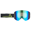 Γυαλιά Μοτοκρός AMOQ MX Goggles Vision Magnetic Black-HiVis - Gold Mirror thumb