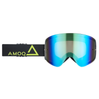 Γυαλιά Μοτοκρός AMOQ MX Goggles Vision Magnetic Black-HiVis - Gold Mirror