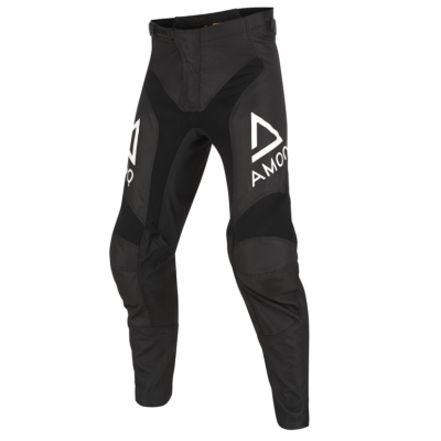 Μοτοκρός παντελόνι AMOQ Ascent V2 Pants Black-White